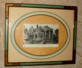 Framed 1907 Postcard