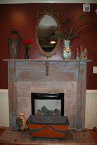 The Manor Fireplace